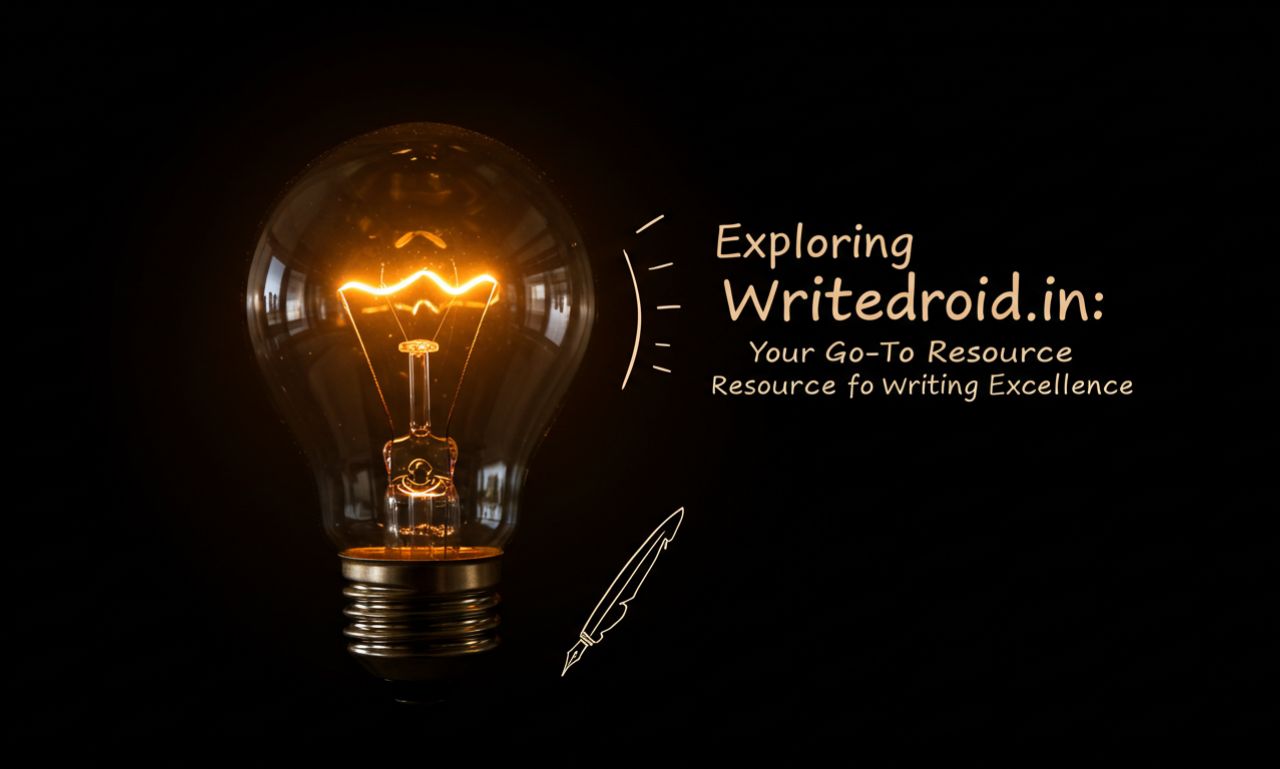 Exploring writedroid.in: Your Go-To Resource for Writing Excellence