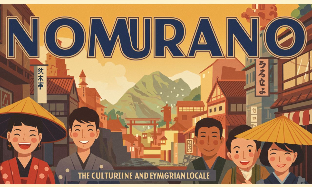 Nomurano: The Culture, Cuisine, and Charm of This Enigmatic Locale