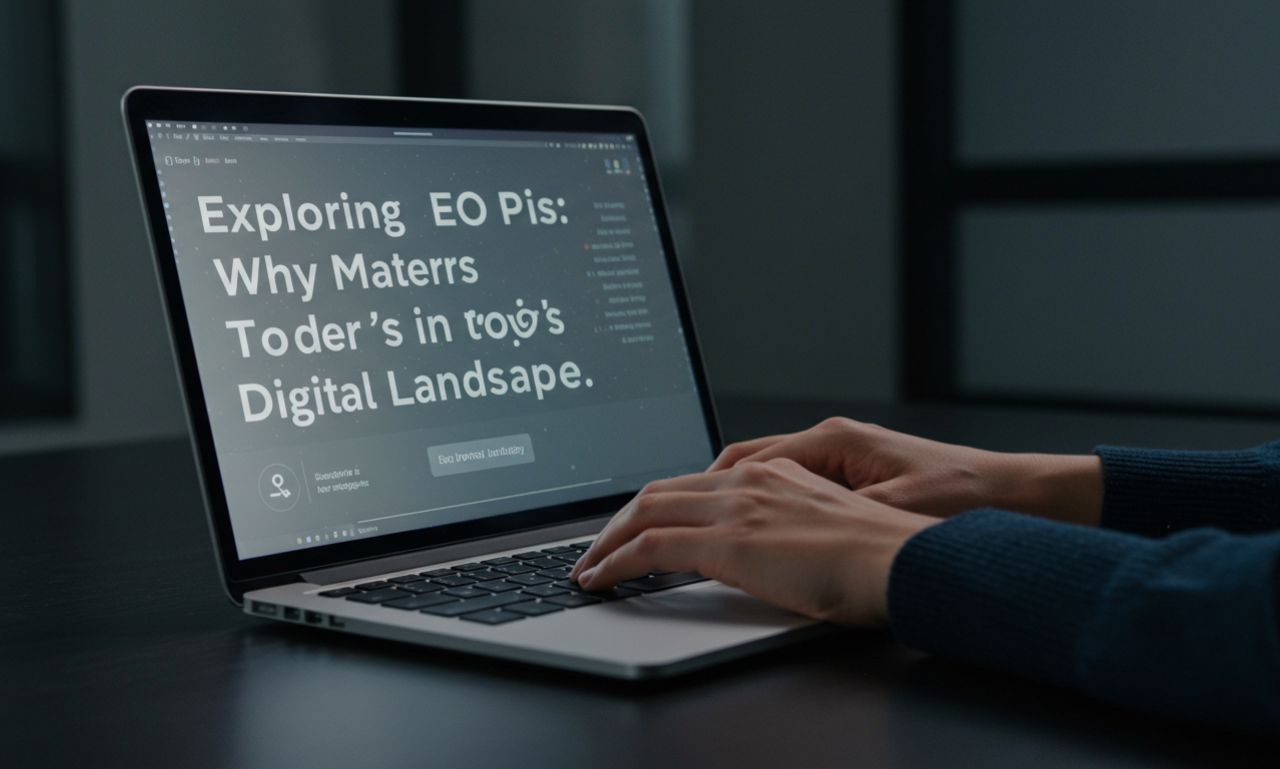 Exploring EO Pis: Why It Matters in Today's Digital Landscape