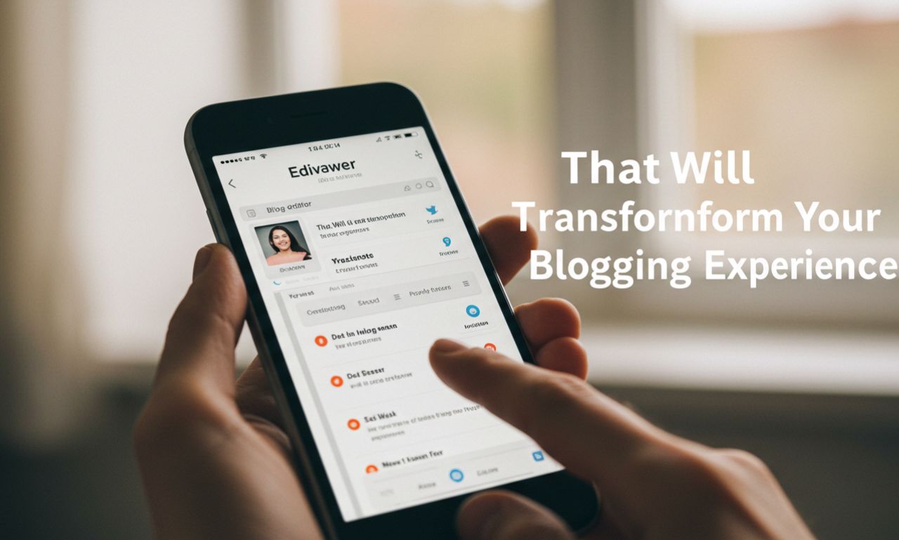 Edivawer: That Will Transform Your Blogging Experience