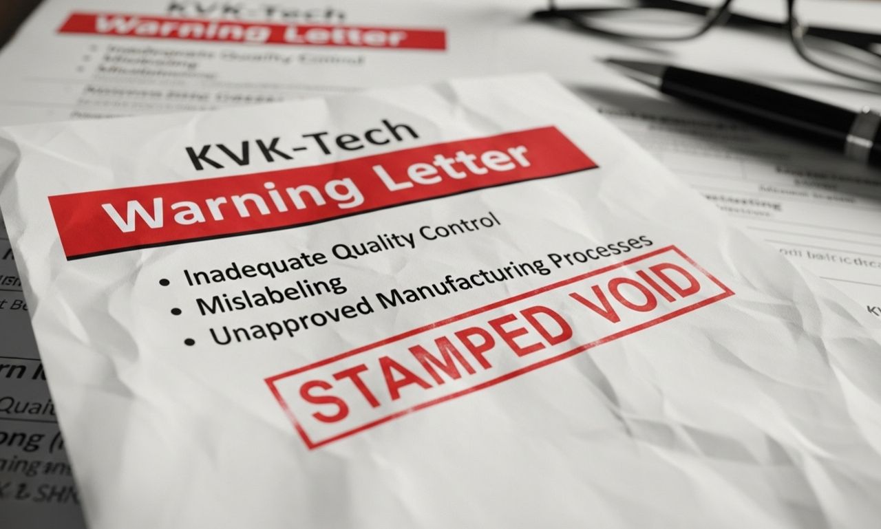 KVK-Tech Warning Letters: Common Issues and How to Address Them