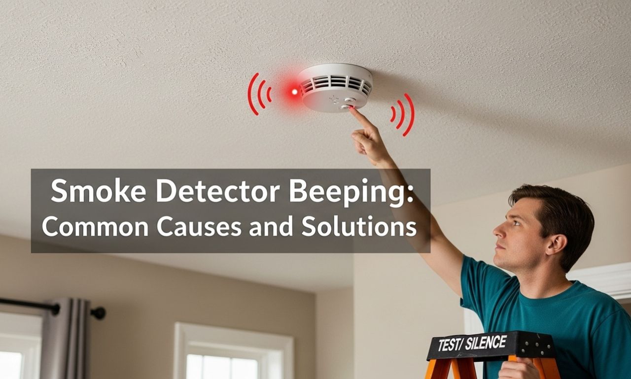 Smoke Detector Beeping: Common Causes and Solutions