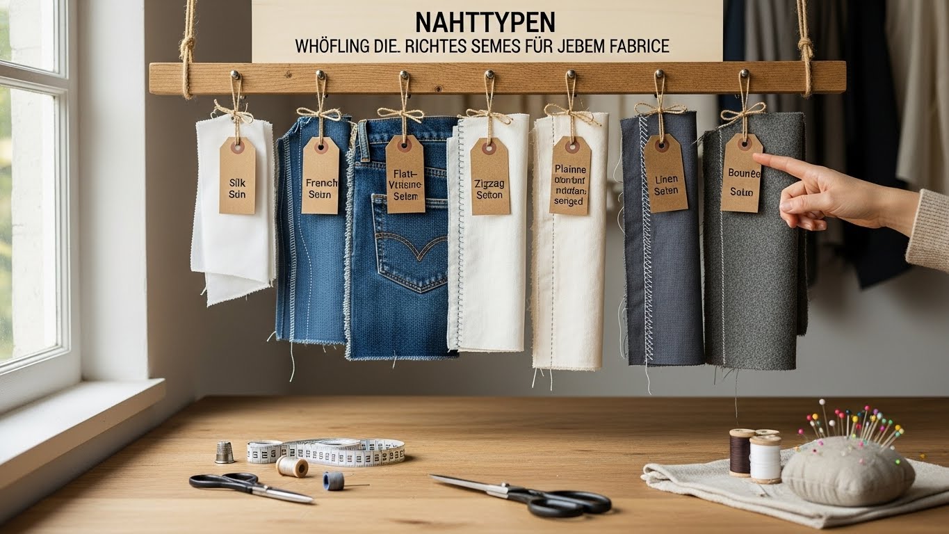 Nahttypen: Choosing the Right Seams for Every Fabric