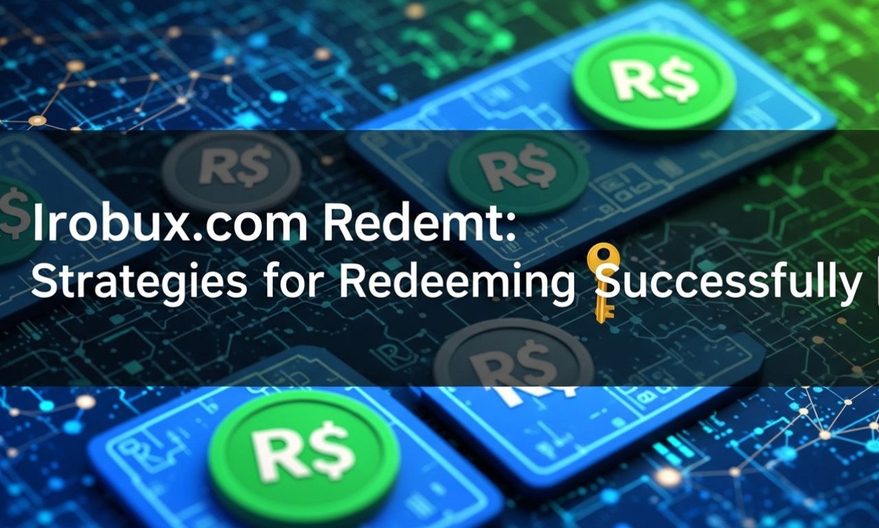 Irobux.com redeem: Strategies for Redeeming Successfully