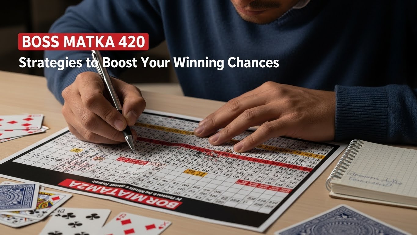 Boss Matka 420: Strategies to Boost Your Winning Chances